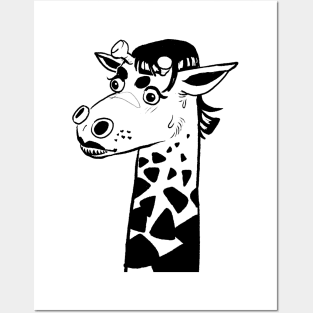 Giraffe Posters and Art